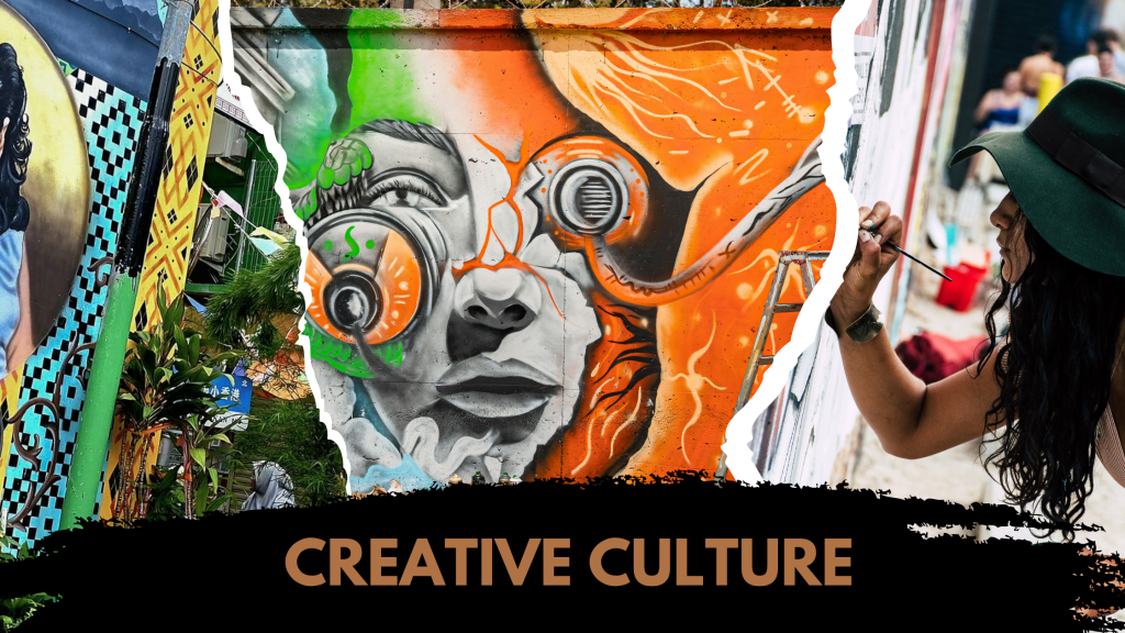 Heritage-Inspired Fashion & Style mural borneo